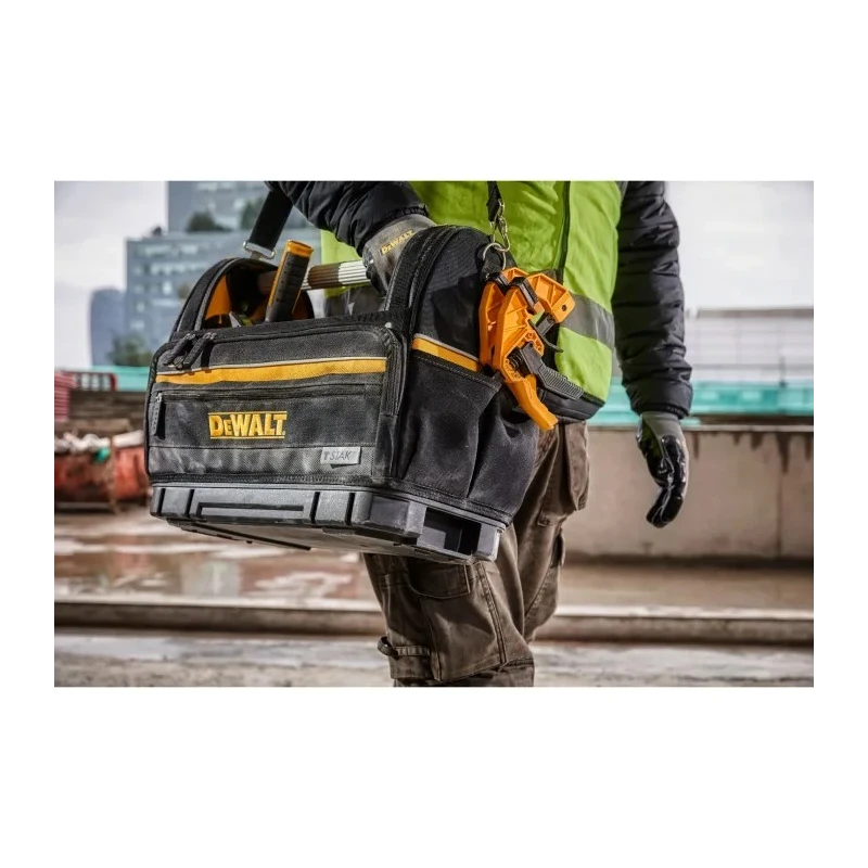 DeWALT Fabric Tool Bag with Shoulder Strap 250 mm x 450 mm x 350 mm DWST82990-1