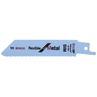 Bosch Reciprocating Saw Blade Bi-Metal 150mm 14 Teeth Per Inch 5 Pieces 2608656011