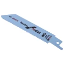 Bosch Reciprocating Saw Blade Bi-Metal 150mm 14 Teeth Per Inch 5 Pieces 2608656011