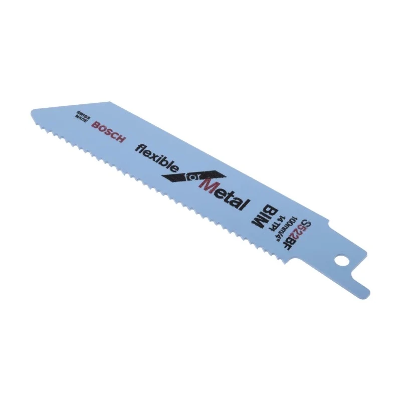 Bosch Reciprocating Saw Blade Bi-Metal 150mm 14 Teeth Per Inch 5 Pieces 2608656011