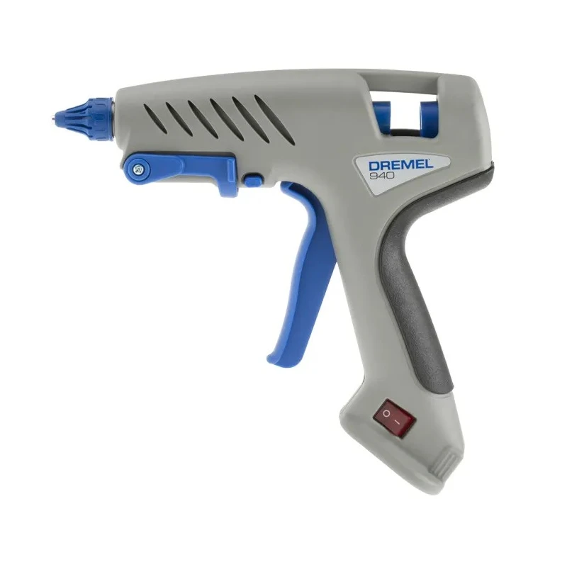 Dremel Corded Hot Melt Glue Gun 11 mm 60 W, 240 V, Type G British Plug F.013.094.0JB