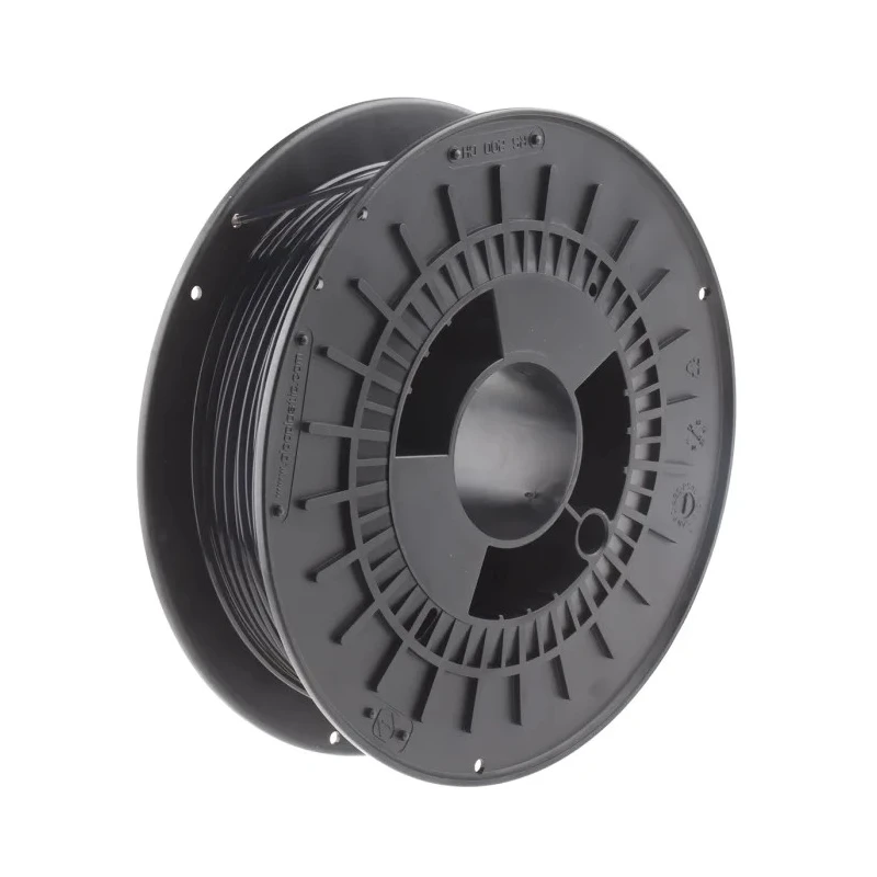 RS PRO 2.85 mm Black Transparent PET-G 3D Printer Filament 500 g 891-9325
