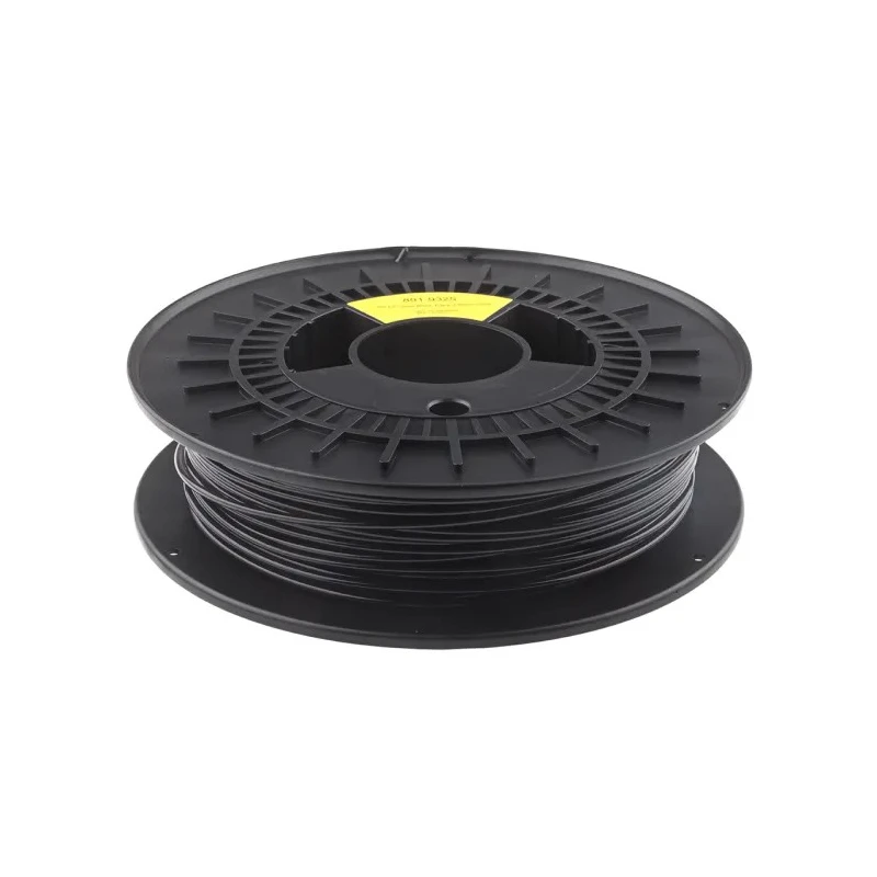 RS PRO 2.85 mm Black Transparent PET-G 3D Printer Filament 500 g 891-9325