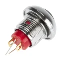 RS PRO Illuminated Miniature Push Button Switch Momentary Screw Mount SPST Yellow LED IP67 50 V dc 250 V 891-9858