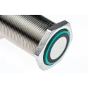 Pepperl + Fuchs Threaded Barrel Ultrasonic Proximity Sensor M30 x 1.5 2000 mm 200mA IO-Link 3V UC2000-30GM-IUEP-IO-V15