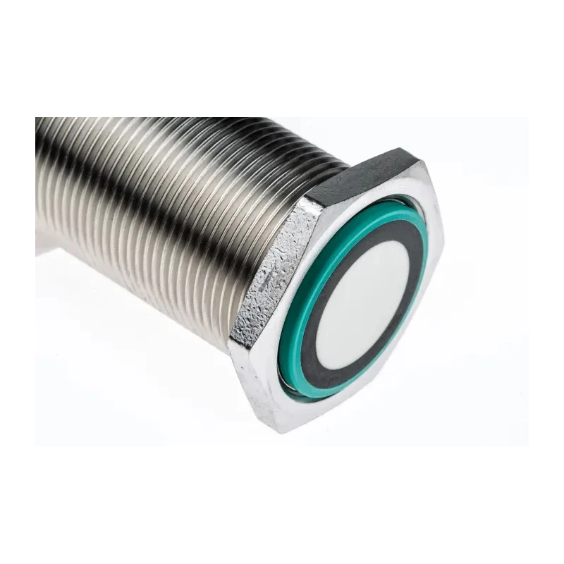Pepperl + Fuchs Threaded Barrel Ultrasonic Proximity Sensor M30 x 1.5 2000 mm 200mA IO-Link 3V UC2000-30GM-IUEP-IO-V15