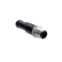 Amphenol Industrial Male 17 Way M12 to Male M12 Sensor Actuator Cable 2 m MSAS-17BMMM-SL8B02