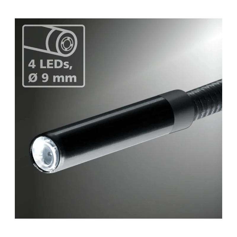 Laserliner 9 mm Probe Inspection Camera Kit 5000 mm Probe Length 640 x 480 pixel Resolution LED Illumination 092.943A