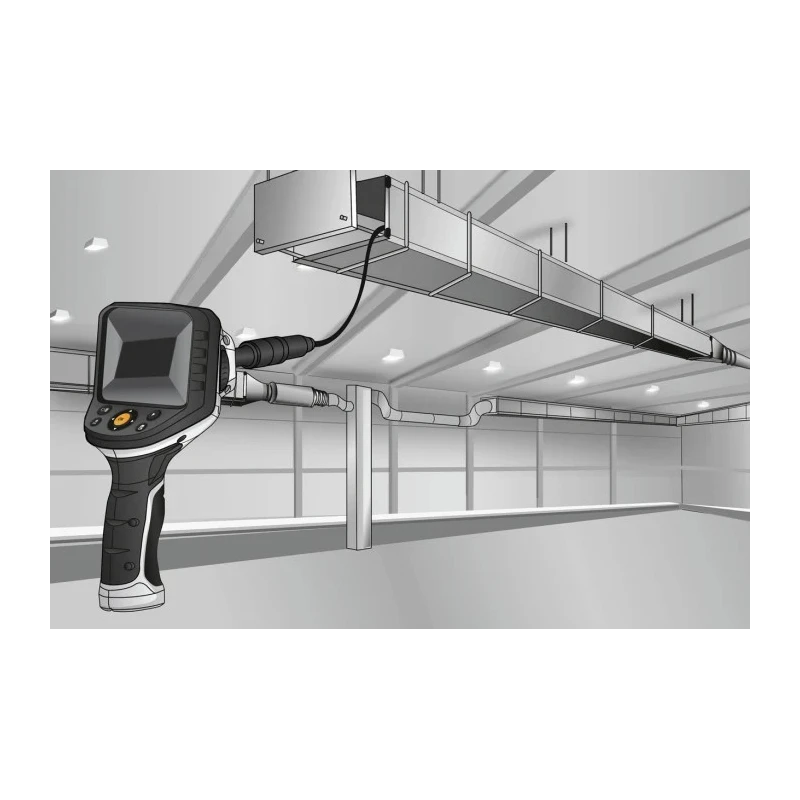 Laserliner 9 mm Probe Inspection Camera Kit 5000 mm Probe Length 640 x 480 pixel Resolution LED Illumination 092.943A