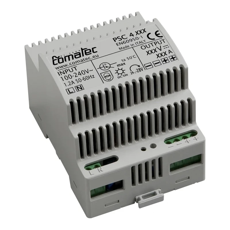 Block DIN Rail Power Supply 264V AC Input 24V DC 2.5A Output 60W PSC4.60.24