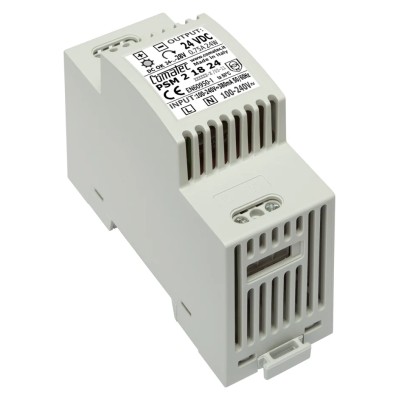 Comatec Switched Mode DIN Rail Power Supply 18W 24V DC 750mA AC Input 90-260V PSM2