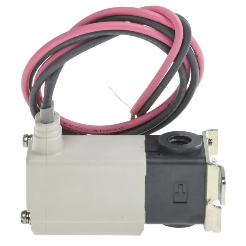 SMC Pneumatic Solenoid Valve 2/2 Solenoid/Spring Rc Threaded Port M5 24V dc 2.5W Resin Body VDW10AA