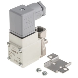 SMC Pneumatic Solenoid Valve 2/2 Solenoid/Spring Stainless Steel Bracket Mount 24V dc 4.5W VX212MGKXB