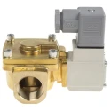 SMC Pneumatic Solenoid Valve Brass Body 3/4 in G Thread 2-Port 24V DC 4.5W VXD252LGA