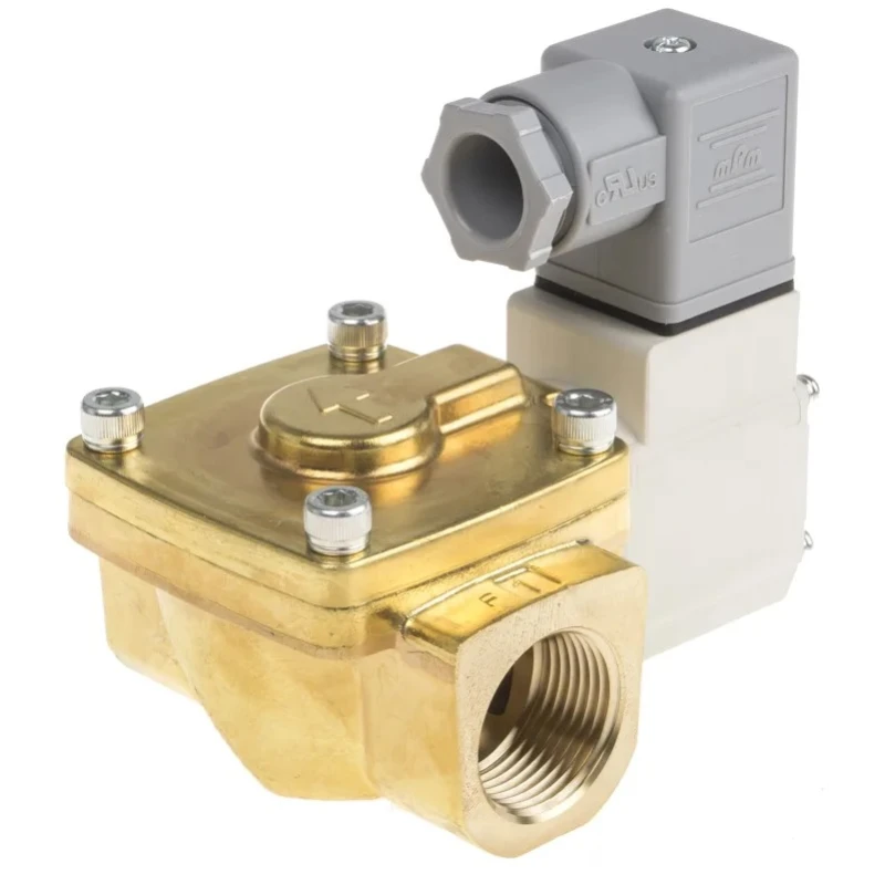 SMC Pneumatic Solenoid Valve Brass Body 3/4 in G Thread 2-Port 24V DC 4.5W VXD252LGA
