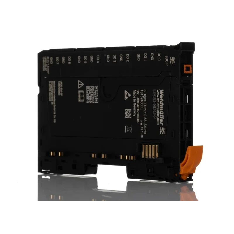 Weidmüller Remote I/O Digital Module 24V DC 8 I/Os DIN Rail Mount 1315240000