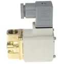 SMC Pneumatic 2/2 Solenoid/Spring Valve 3/8 in Threaded Port NBR Seal Aluminium Body 24V DC 10.5W VX232DGAXB