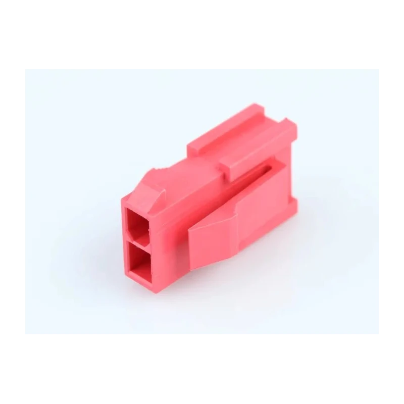 Molex Male Connector Housing 4.2 mm Pitch 4 Way 2 Row Straight Nylon Housing 9.6x9.6 mm 46993-0420