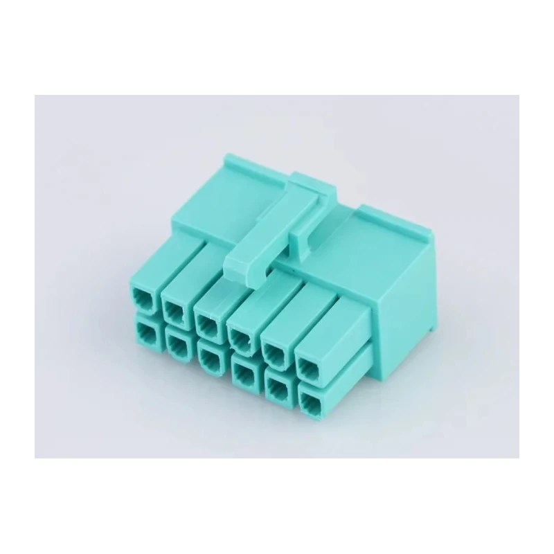 Molex Connector Housing, Female, 12 Way, 2 Row, 4.2 mm Pitch, Nylon, Straight Orientation, Length 26.4 mm 46992-1230