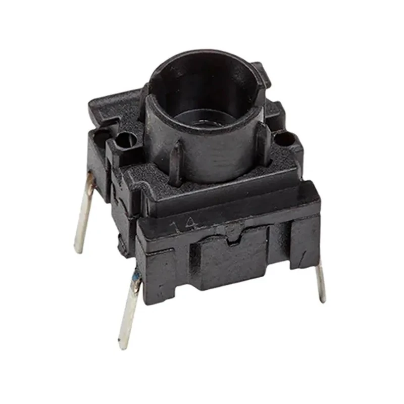 MEC Black Tactile Switch Cap 4 mm Actuator Length SPST 50mA 24V DC Through Hole IP67 3F Series