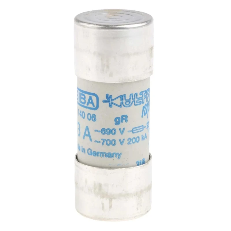 SIBA 63A Ceramic Cartridge Fuse 22 x 58 mm 700V Ultra Rapid URZ 50-140-06/63A