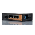 Weidmüller Unmanaged 5 Port Ethernet Switch Rack Mount, 4 RJ-45 Ports, 2 SFP Ports, 115x30x70mm, Model 1240890000