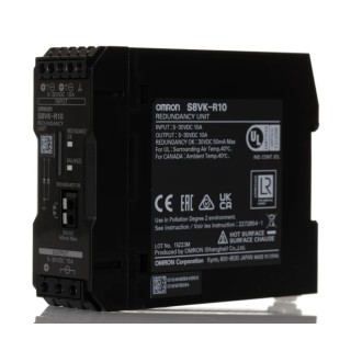 Omron Redundancy Module for use with S8VK-G Series S8VK-R, 10A Output Current S8VK-R10