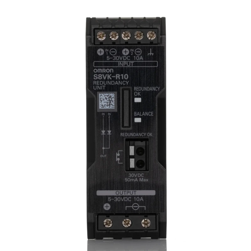 Omron Redundancy Module for use with S8VK-G Series S8VK-R, 10A Output Current S8VK-R10