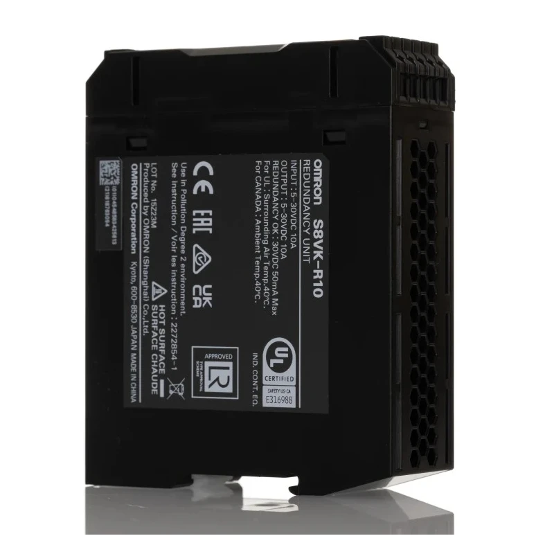 Omron Redundancy Module for use with S8VK-G Series S8VK-R, 10A Output Current S8VK-R10
