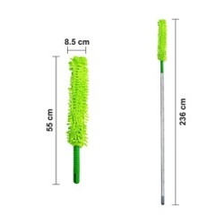 ilife-microfiber-feather-duster-with-telescoping-extension-stainless-steel-pole-2470-3