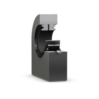 SKF Steel Rod End Metric, Dynamic Load 100kN, Static Load 285kN, Outside Diameter 102mm, Overall Width 101.9mm SCF 40 ES