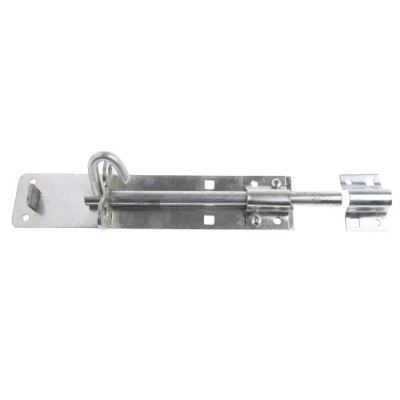 RS PRO Steel Padlockable Bright Zinc Brenton Pad Bolt 200 mm 893-8691