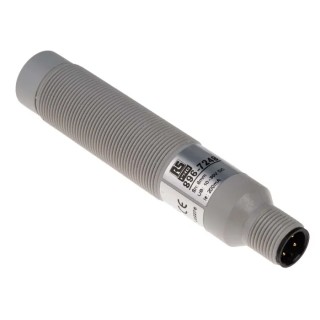 RS PRO Threaded Barrel Capacitive Proximity Sensor 8 mm Detection M18 x 1 PNP 200mA 30V AC/DC 896-7248