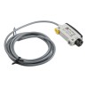 RS PRO Plastic Fibre Optic Sensor 1 to 800 mm Detection Range NPN/PNP Output IP65 3V IP65