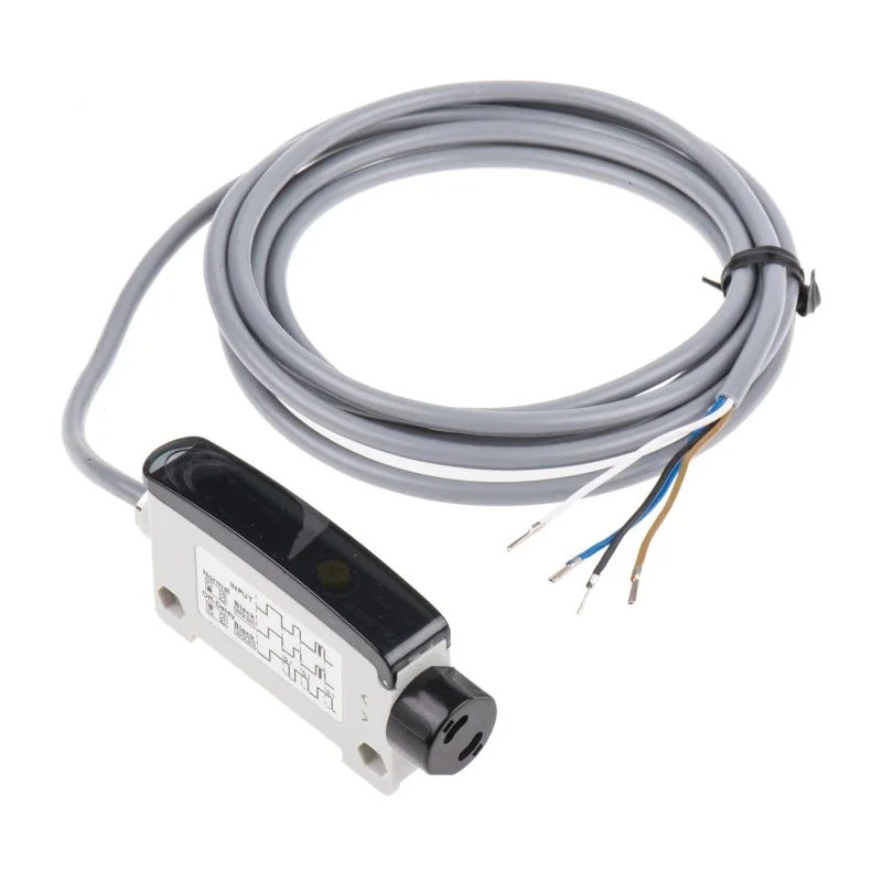 RS PRO Plastic Fibre Optic Sensor 1 to 800 mm Detection Range NPN/PNP Output IP65 3V IP65