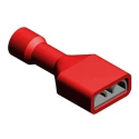 Molex InsulKrimp 19003 Red Insulated Female Spade Connector Crimp 6.35 x 0.81 mm Tab Size 22 AWG to 18 AWG 19003-0001