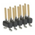 Amphenol FCI C-Grid Series Straight Surface Mount Pin Header 10 Contacts 2.54mm Pitch 2 Row Unshrouded 1591-0100