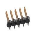 Amphenol FCI C-Grid Series Straight Surface Mount Pin Header 10 Contacts 2.54mm Pitch 2 Row Unshrouded 1591-0100