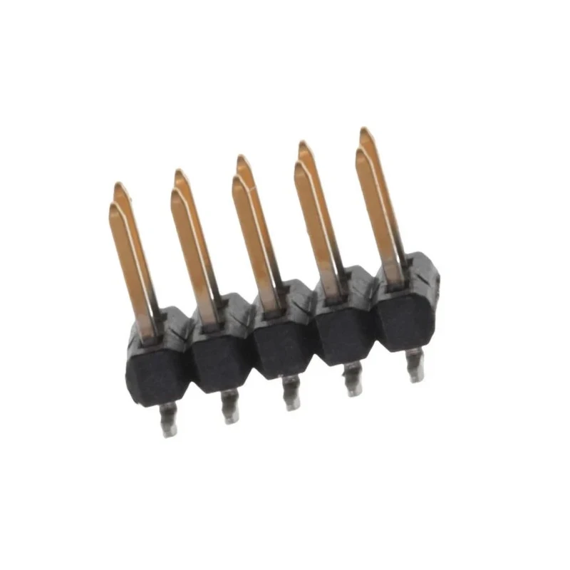 Amphenol FCI C-Grid Series Straight Surface Mount Pin Header 10 Contacts 2.54mm Pitch 2 Row Unshrouded 1591-0100