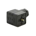 RS PRO 2+E DIN 43650 A Solenoid Connector Female, 250V AC, 10A, Tin Plated Contacts 896-2060