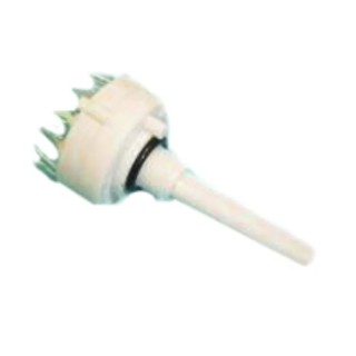 Lorlin IP67 Sealed Rotary Switch PCB Terminal 90° Angle of Throw Black Actuator CKS1060