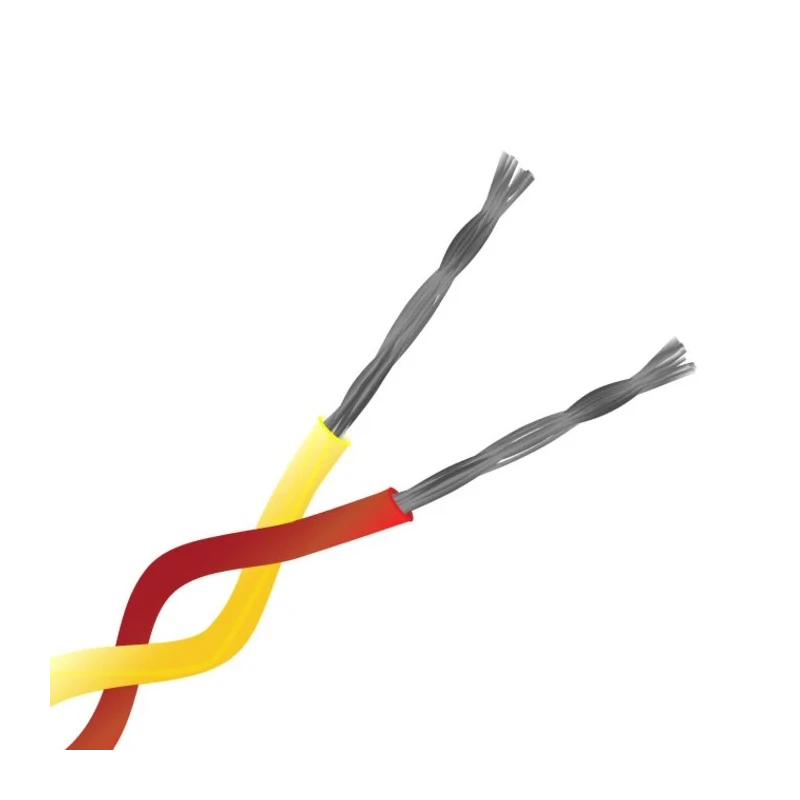RS PRO Type K Thermocouple Cable/Wire, Unscreened, Twin Twisted 10 m, Perfluoroalkoxy Alkane Insulation, 7 x 0.2 mm 215-4939