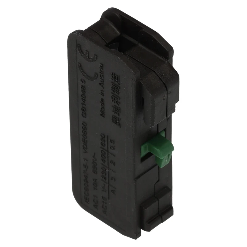 Omron Auxiliary Contact Block 1 Contact 1 NC Front Mount 10A 24V J73KN-B-10