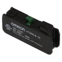 Omron Auxiliary Contact Block 1 Contact 1 NC Front Mount 10A 24V J73KN-B-10