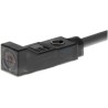 Omron Block Inductive Proximity Sensor 24V dc 50mA Flush Mount 25.1mm Length E2S-W11 1M