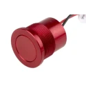 RS PRO Red Panel Mount Indicator 12V 40mA Lead Wire Termination IP67 Flush Bezel 898-7693