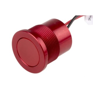 RS PRO Red Panel Mount Indicator 12V 40mA Lead Wire Termination IP67 Flush Bezel 898-7693