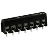 RS PRO PCB Terminal Block 7-Contact 5 mm Pitch 16A 1 Row Polyamide Black CTB5202