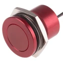 RS PRO Panel Mount Indicator 22 mm Flush Anodised Aluminium IP67 LED Indicator 898-7719