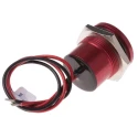 RS PRO Panel Mount Indicator 22 mm Flush Anodised Aluminium IP67 LED Indicator 898-7719